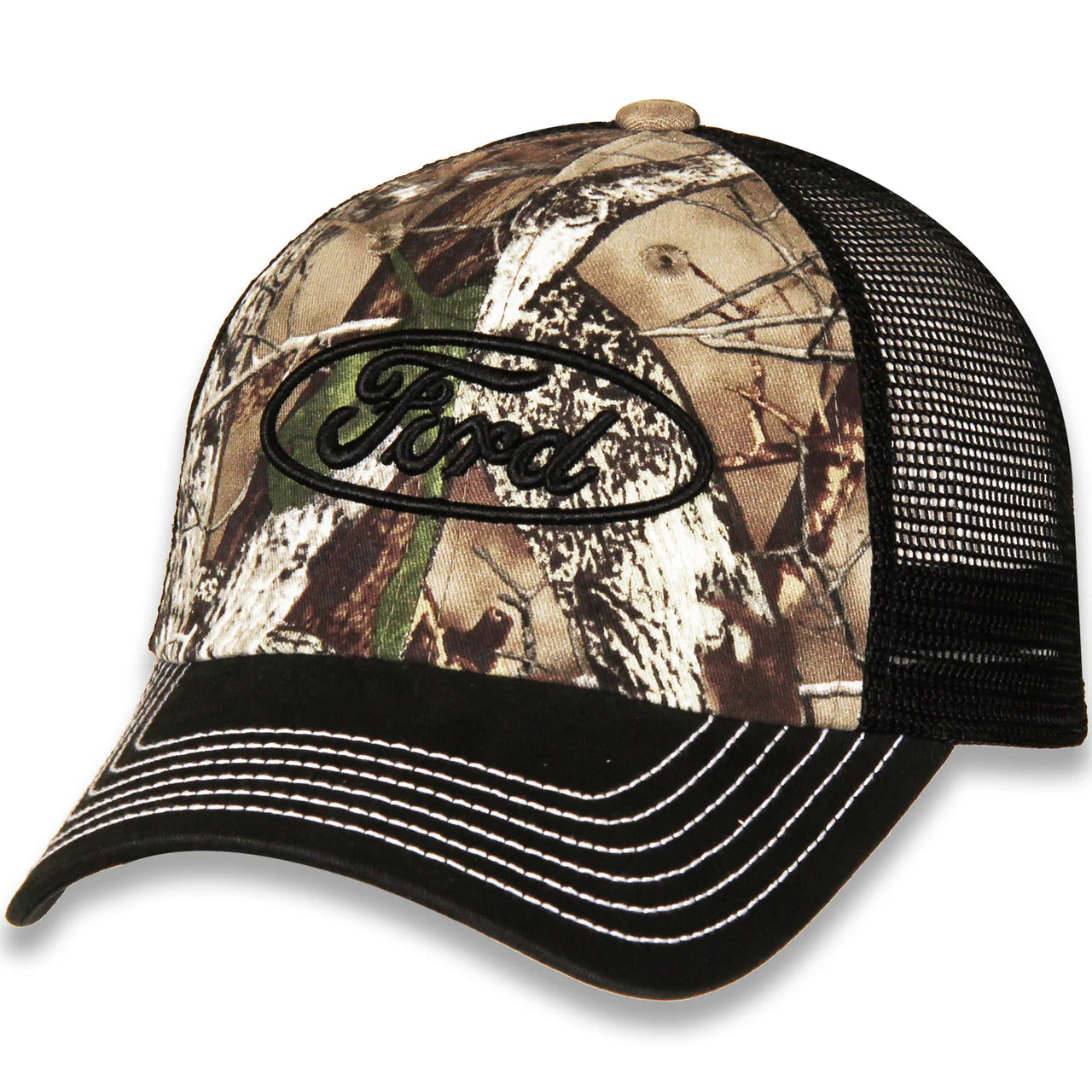 Ford Camo Mesh Automotive Hats