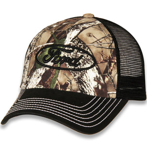 Ford Camo Mesh Automotive Hats