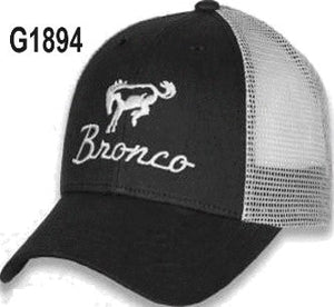 Ford Bronco Logo Automotive Hats
