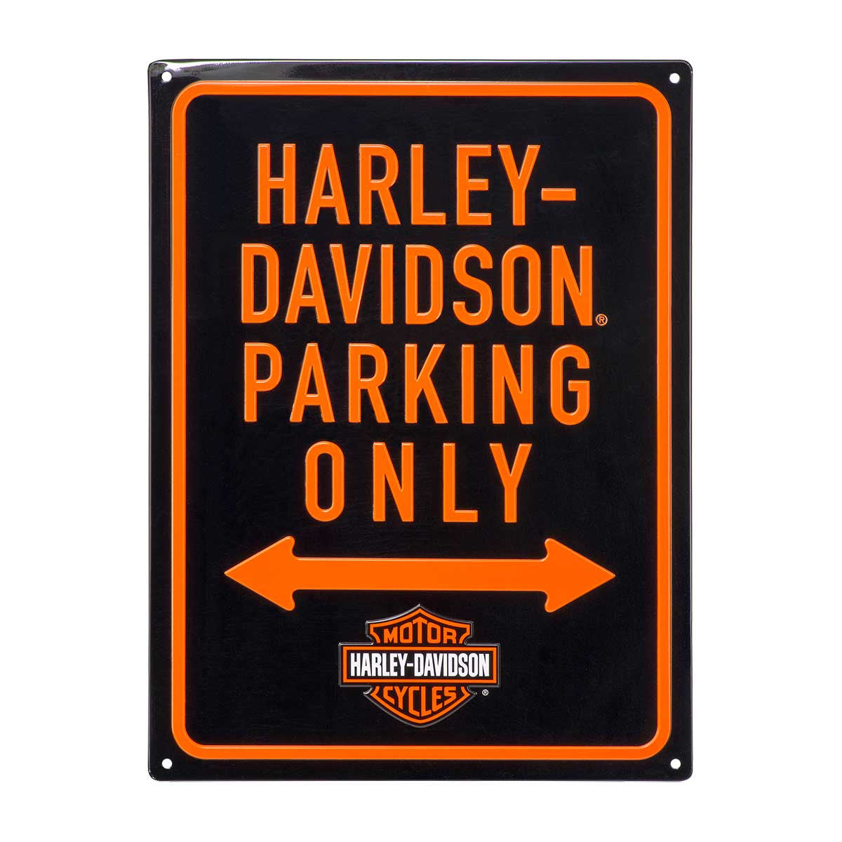 HDL-15540-TIN SIGN : PARKING ONLY TIN SIGN