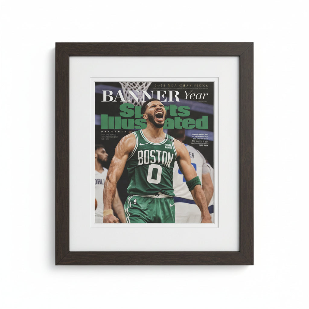 Boston Celtics NBA 2024 Champions Frames Large Frames