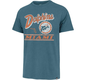 Miami Dolphins Fly By Franklin T-Shirt