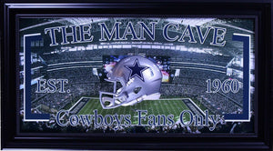 Dallas Cowboys Helmet Frames