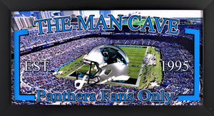 Carolina Panthers Helmet Frames