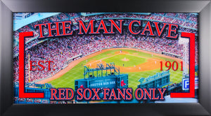 Boston Red Sox Man Cave Frames