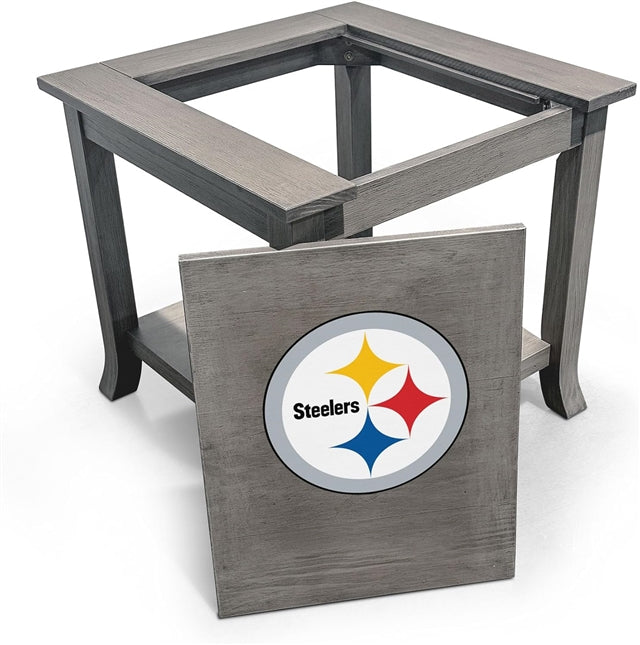Pittsburgh Steelers Game Day Side Table