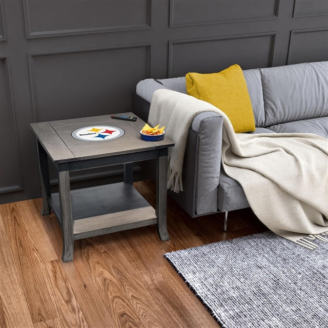 Pittsburgh Steelers Game Day Side Table