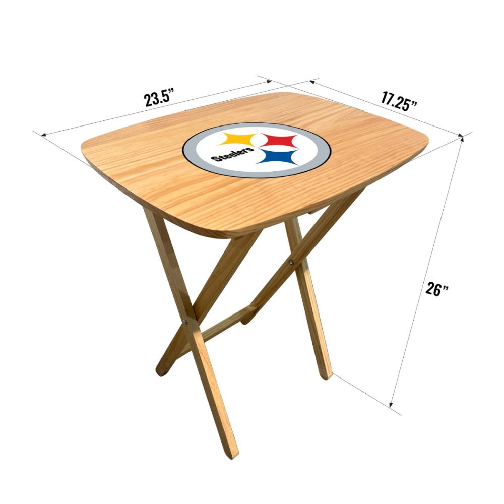 Pittsburgh Steelers Large Folding TV Tray Table 2