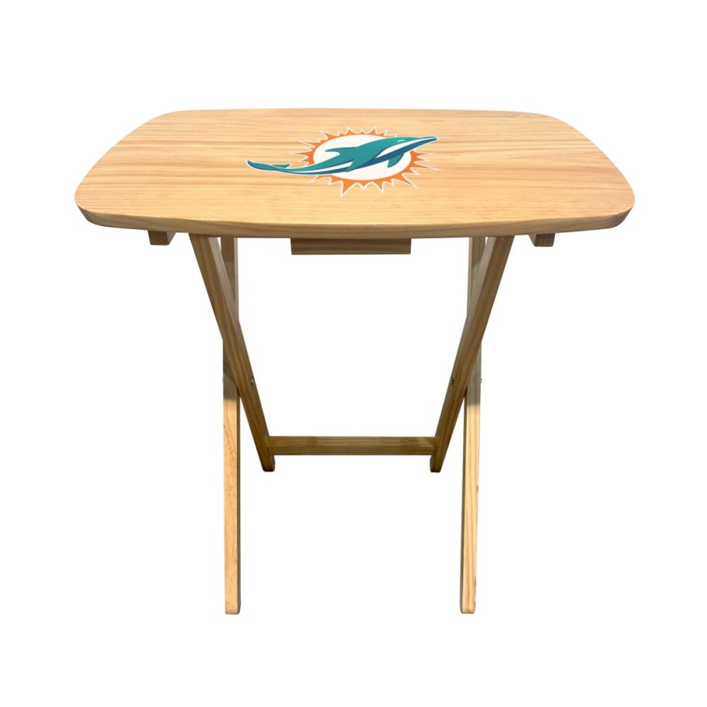 Miami Dolphins Large Folding TV Tray Table 3