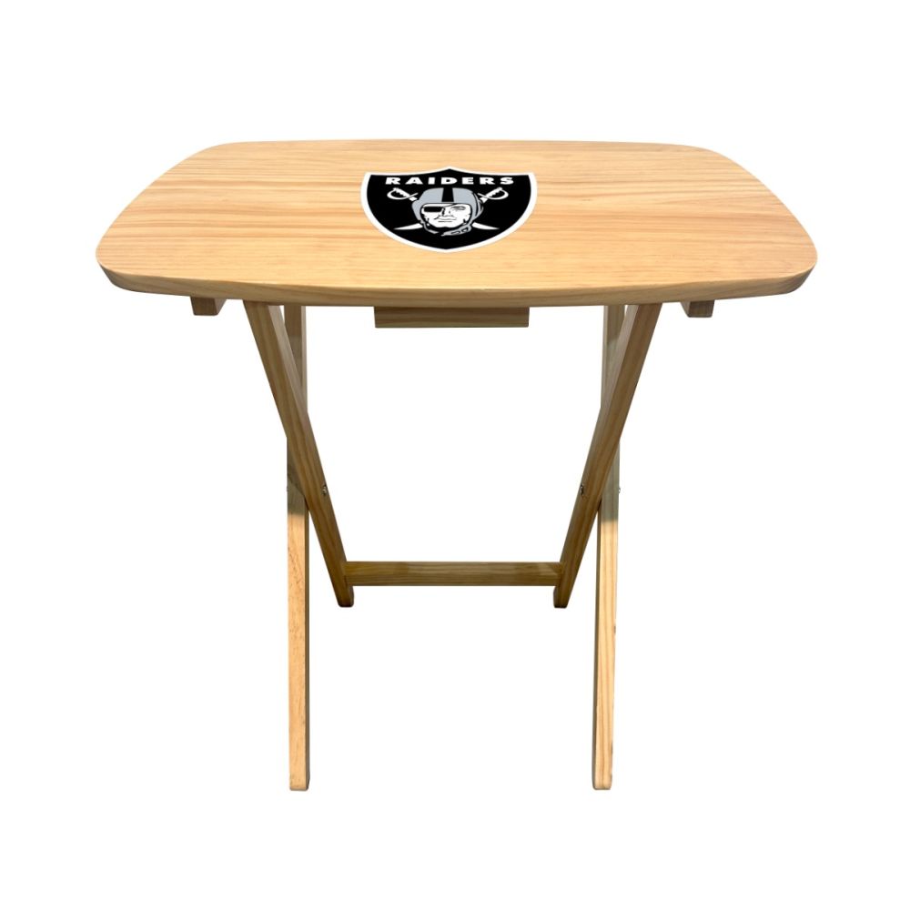 Las Vegas Raiders Large Folding TV Tray Table