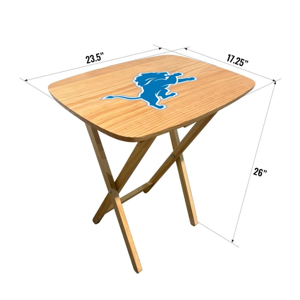 Detroit Lions Large Folding TV Tray Table 2