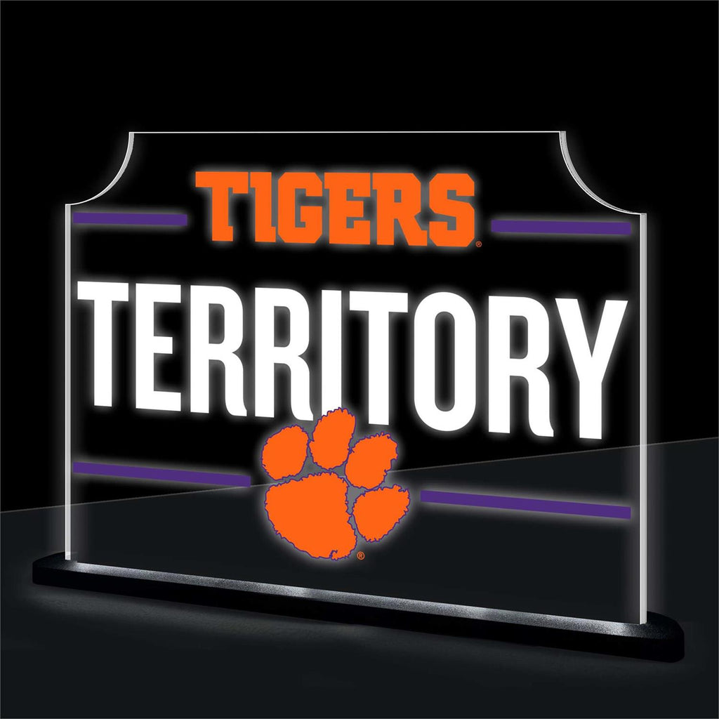 Clemson Tigers Desklite LED Tabletop Decor