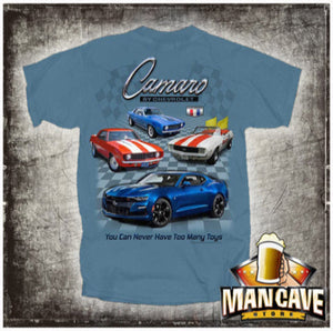 Camaro You Can Never Have Too Many Toys T‑Shirt
