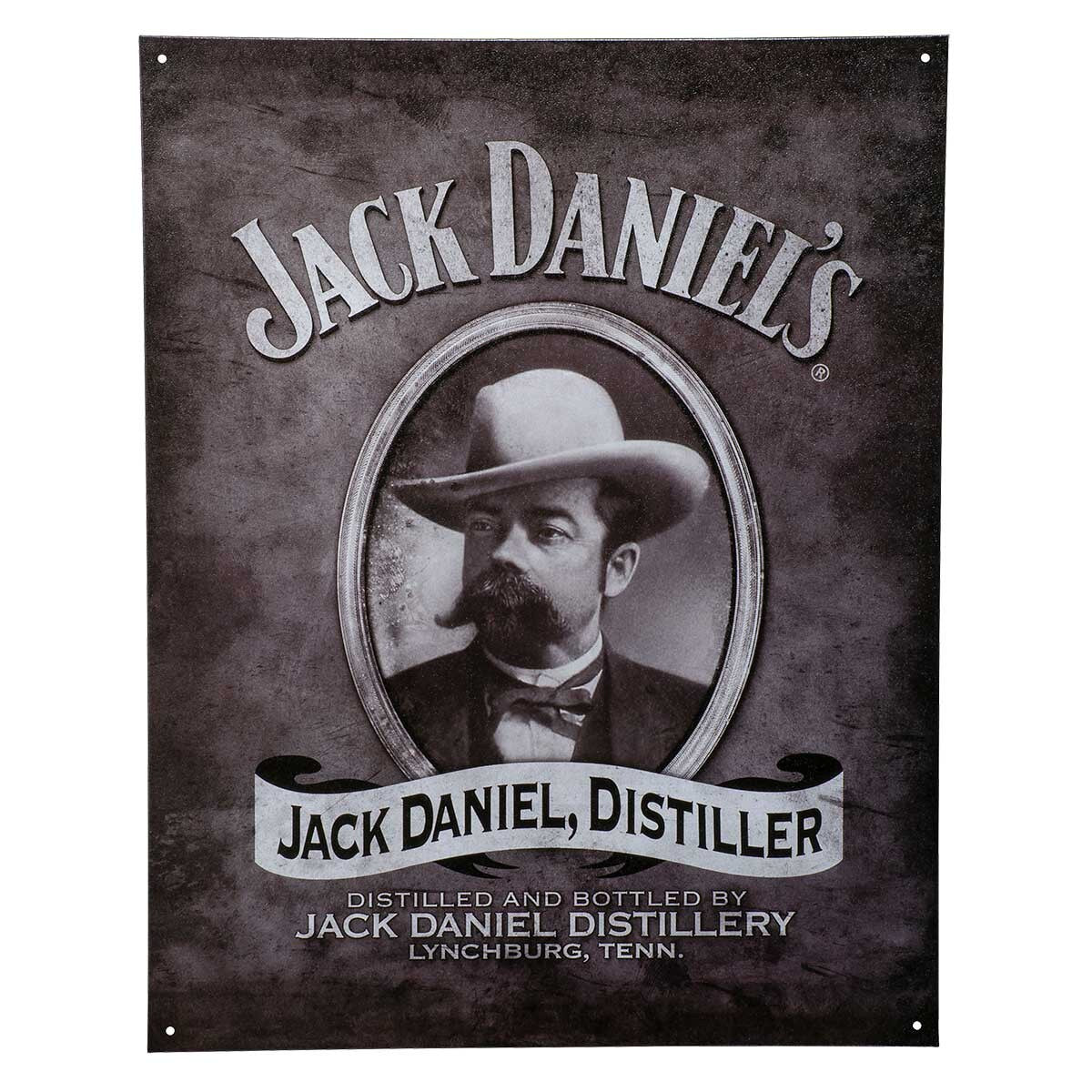 Jack Daniels Portrait Tin Sign