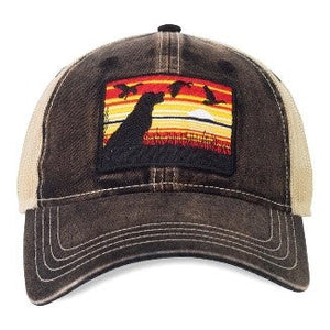 Sunset Lab Silhouette Hats