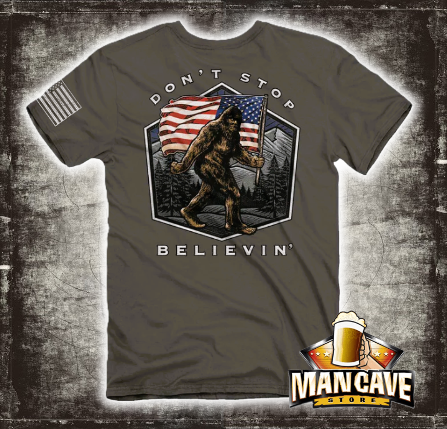 USA Bigfoot T‑Shirt