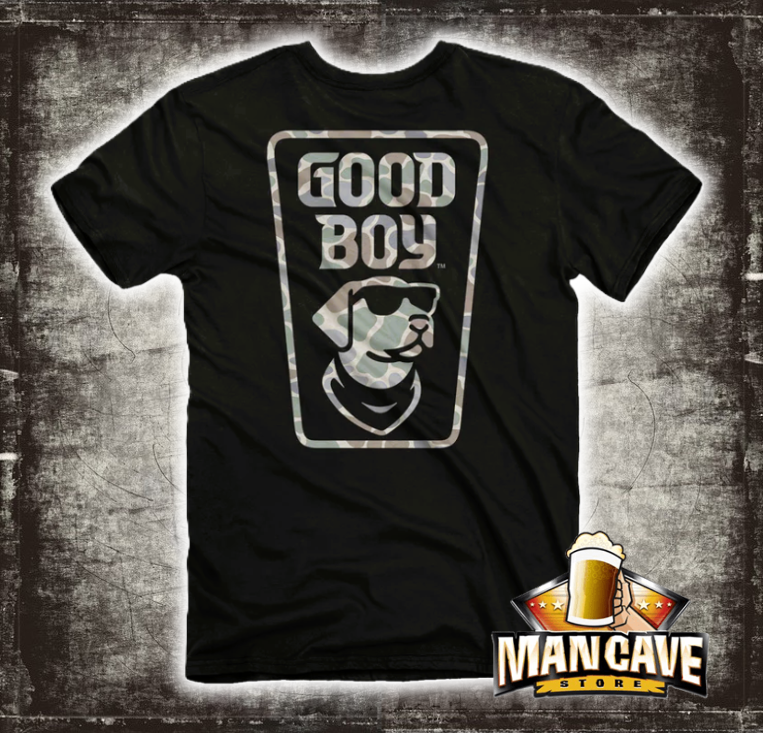 Good Boy Camo T‑Shirt