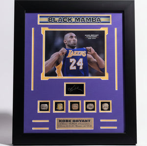 Los Angeles Lakers Kobe Bryant Ring Frames