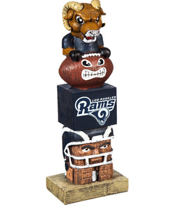 Los Angeles Rams Tiki Totem Statue