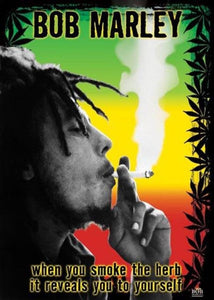 Bob Marley Smoke Poster