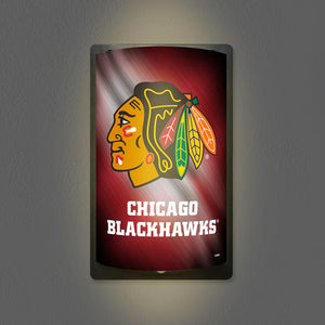 Chicago Blackhawks Motion Sense Motiglow Sign