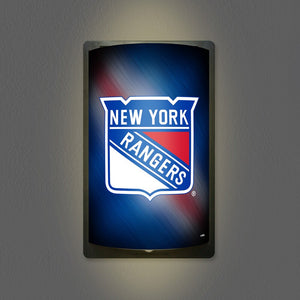 New York Rangers Motion Sense Motiglow Sign