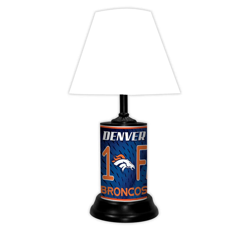 Denver Broncos Table Lamp