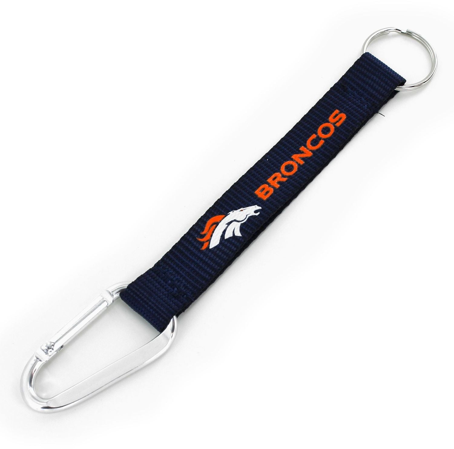 Denver Broncos Carabiner Keychains