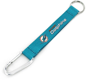 Miami Dolphins Carabiner Keychains