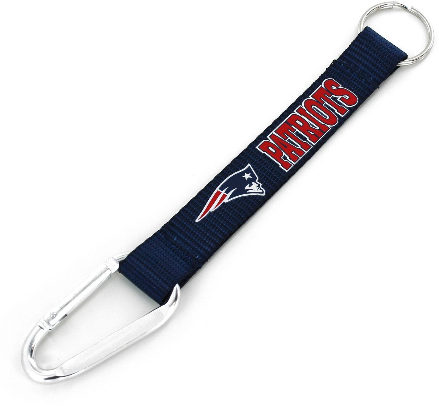 New England Patriots Carabiner Keychains