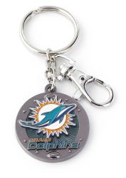 Miami Dolphins Impact Keychain