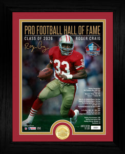 San Francisco 49ers Roger Craig 2026 NFL Hall of Fame Induction Bronze Coin Photo Mint