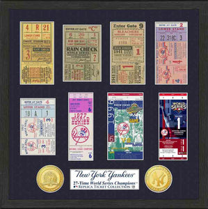 New York Yankees World Series Ticket Collection