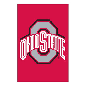 Ohio State Buckeyes Applique House Flags