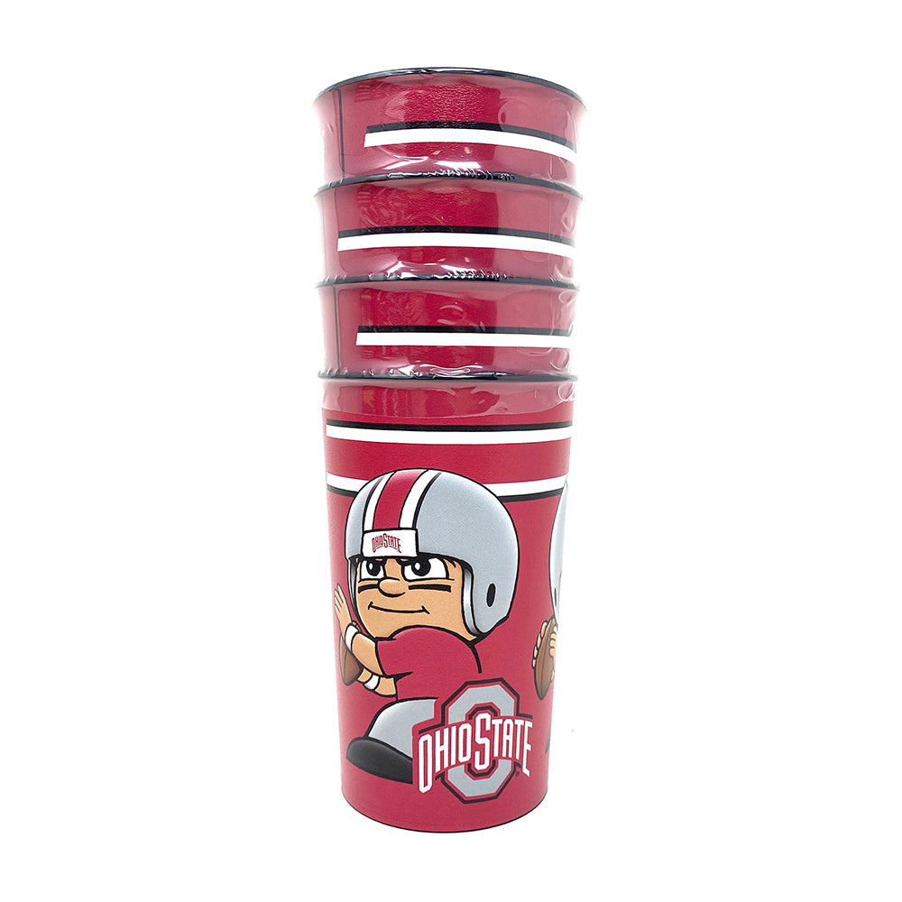 Ohio State Buckeyes Party Cup 4 Pack