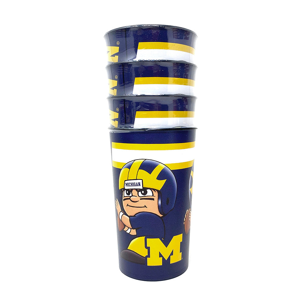 Michigan Wolverines Party Cup 4 Pack