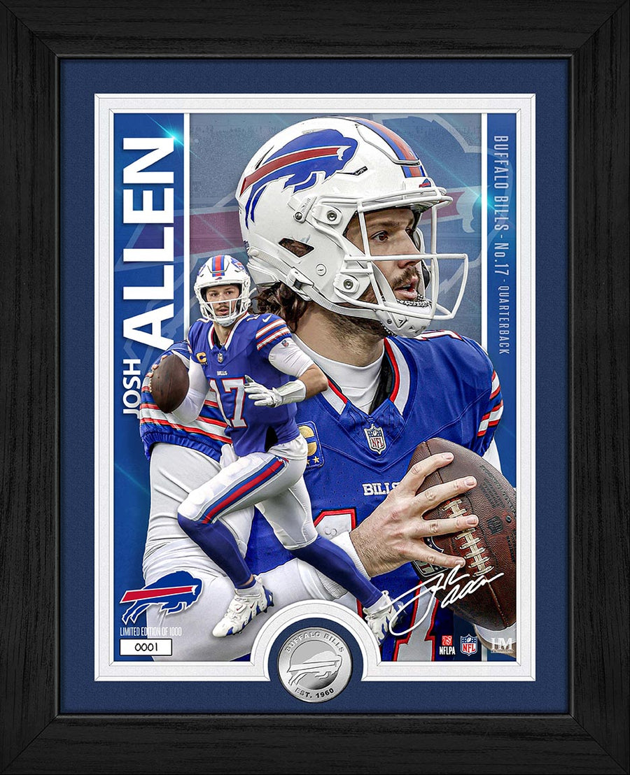 Josh Allen Artist Proof Silver Coin Photo Mint