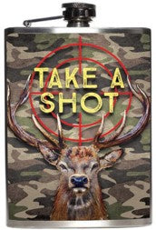 Take a Shot Stainless Steel Flask