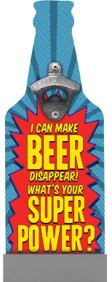 Super Power Bottle Opener Plaques