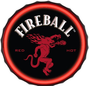 Fireball Round LED Bar Rope Sign