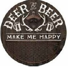 Deer Beer Round Bottle Cap Catcher