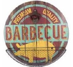 Barbecue Round Bottle Cap Catcher