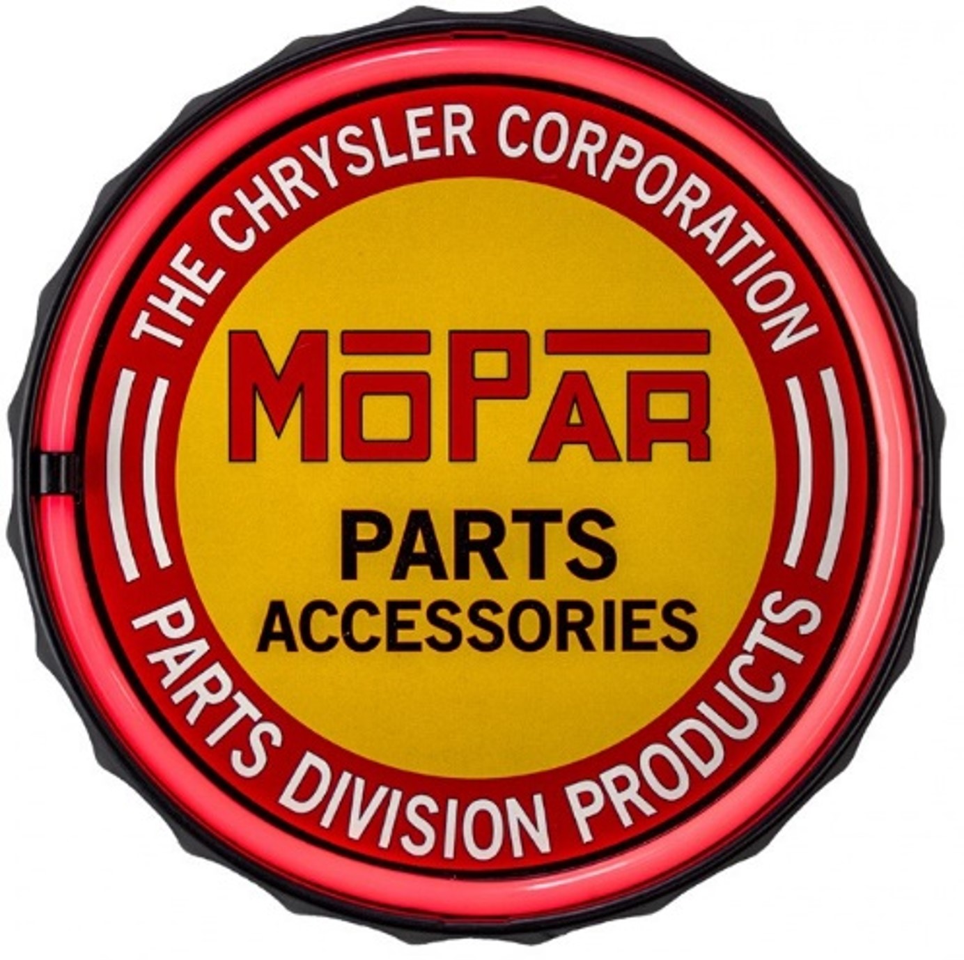Mopar Round LED Bar Rope Sign
