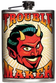 Trouble Maker Stainless Steel Flask