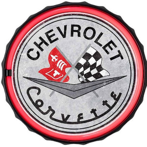 Chevy Round LED Bar Rope Sign