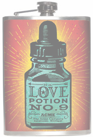 Love Potion No.9 Stainless Steel Flask