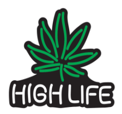High Life Acrylic Neon LED Flex Sign