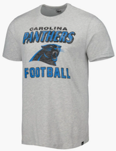 Carolina Panthers Franklin Relay Grey T-Shirt