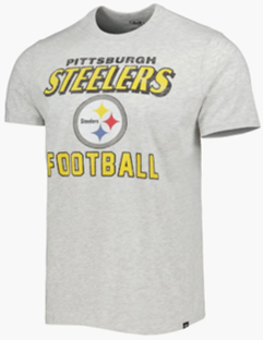Pittsburgh Steelers Franklin Grey T-Shirt