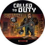 Called To Duty Squash Domed Metal Sign